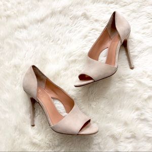 Halston Heritage Asymmetrical Heels